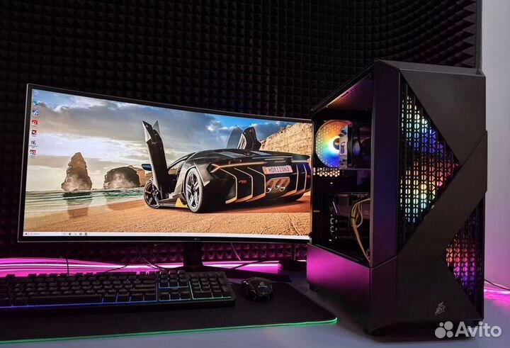 Игровой пк Ryzen 5 16gb/RX 5700XT(RTX 3060)