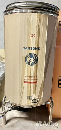 Бочка из нержавеющей стали Sansone 500л. Брожение