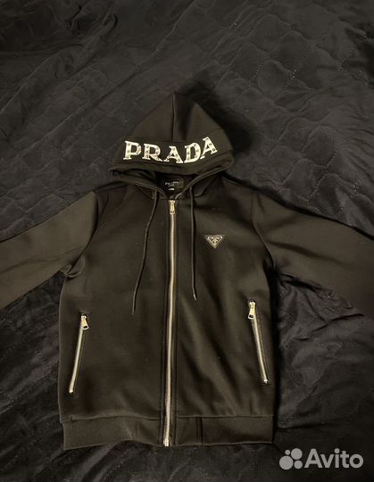 Зип худи prada