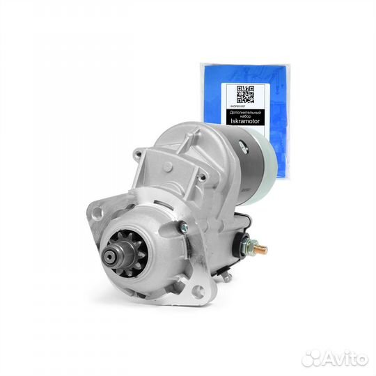 Стартер 12695 cummins серии B, komatsu WA180, WA25