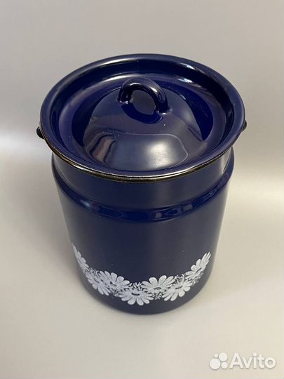 Бидон, эмалированная сталь, СССР