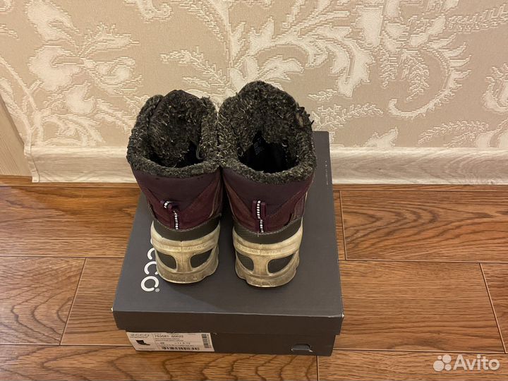 Сапоги зимние ecco 29