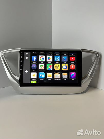 Магнитола Hyundai Solaris 2 Android