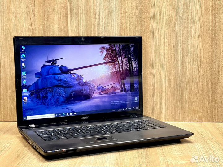 Ноутбук Acer 17.3 / intel core i5 / 8 gb / SSD 240