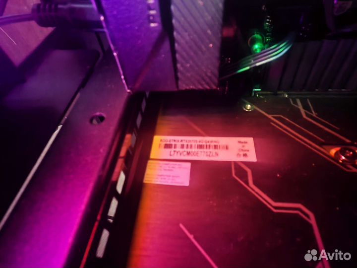 Видео карта asus ROG Strix RTX 2070 super 8GB