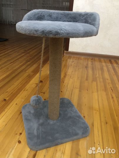 Когтеточка домик для кошки новый