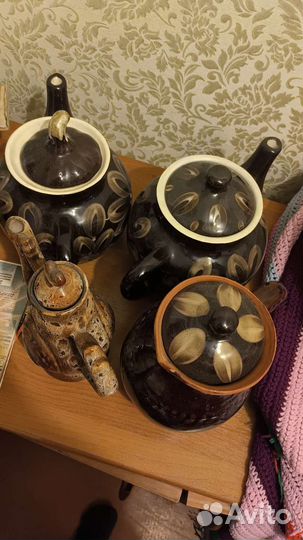 Глиняная посуда кувшин СССР