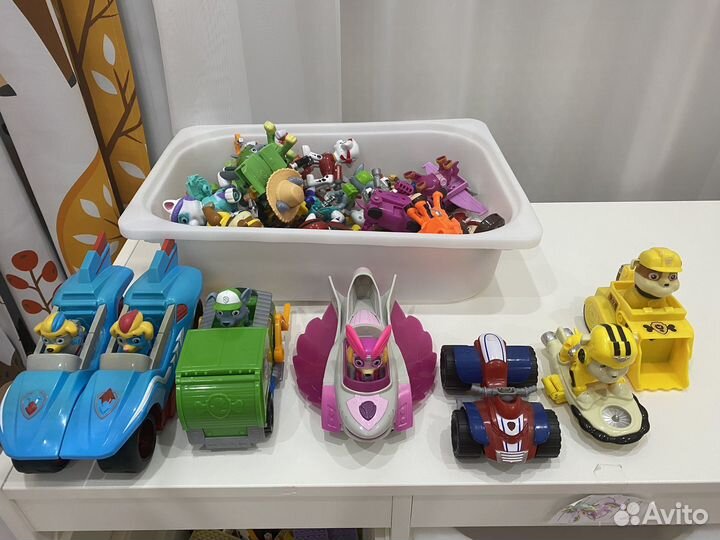 Игрушки из набора Щенячий патруль