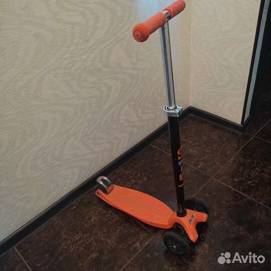 Самокат детский трехколесный micro maxi