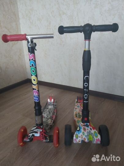 Самокаты детские трехколесные