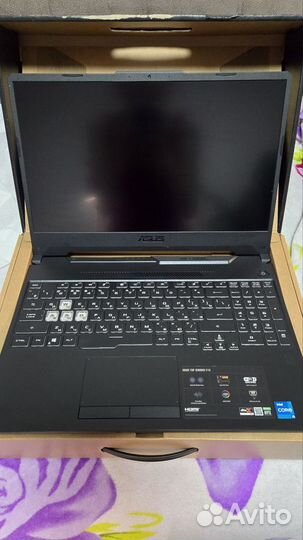 Ноутбук asus TUF Gaming F15 FX506HC-HN057