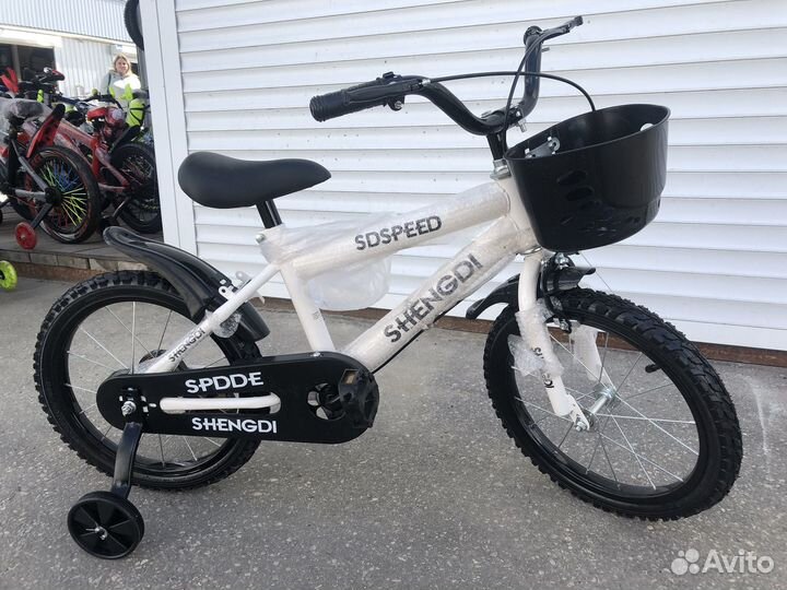 Детский велосипед 16 и 12 радиус