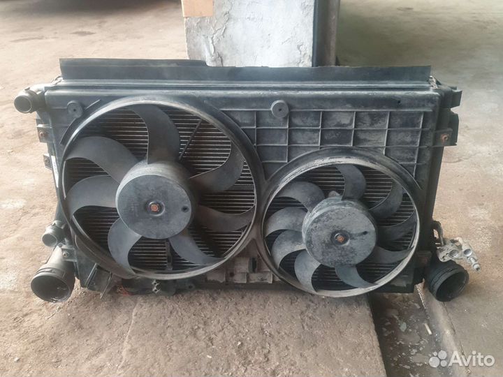 Кассета радиаторов фольцваген гольф 5 1.4 тубо DSG