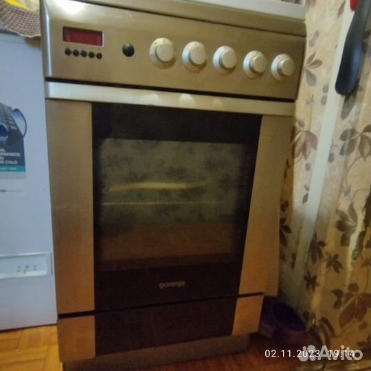 Газовая плита бу gorenje