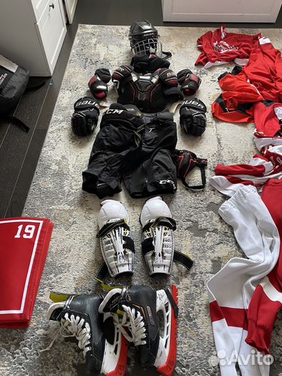 Детская хоккейная форма bauer 8-11 лет