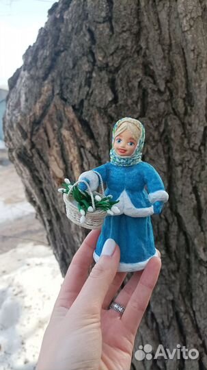 Ватная игрушка подарок на новый год, день рождения