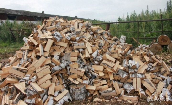Дрова колотые