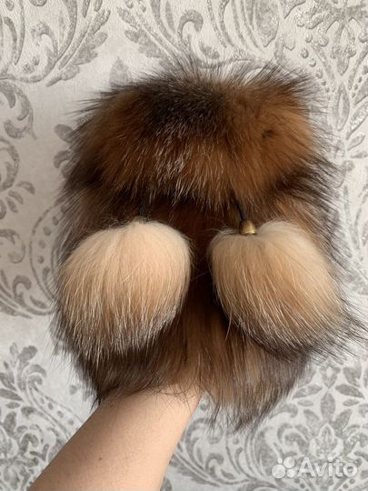 Шапка зимняя меховая женская