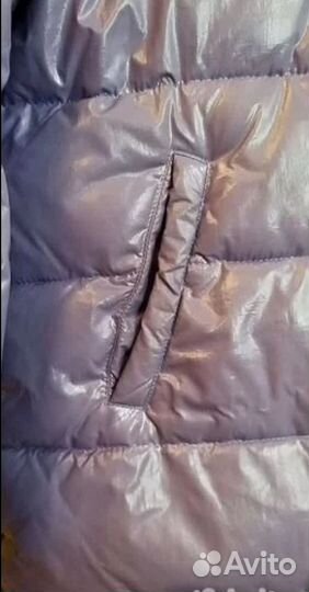 Пуховик зимний для девочки 128