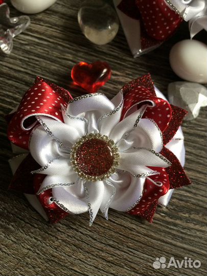 Школьные банты пара