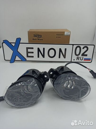 LED птф nissan X-trail 2013 2019