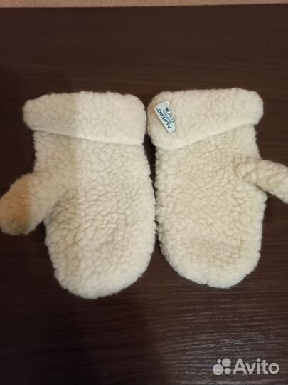 Варежки детские на 3 года