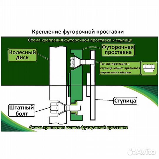 Проставка 25SP5114.3-64.1(stud12x1.5) Step Silver