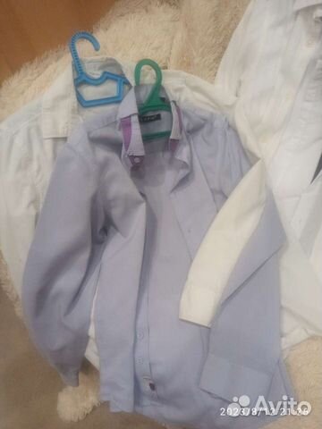 Рубашки для школы и галстуки