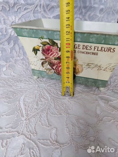 Кашпо металлическое Прованс