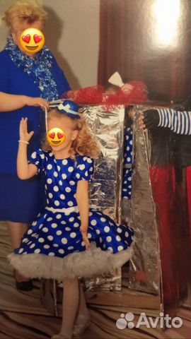 Платье стиляги или кукла