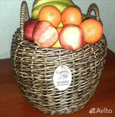 Искусственный Ротанг,Кашпо для цветов плетенное