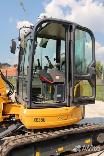 Мини-экскаватор XCMG XE35U, 2023
