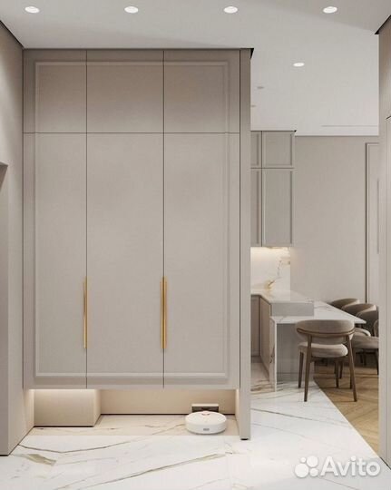 Шкаф распашной с зеркалом