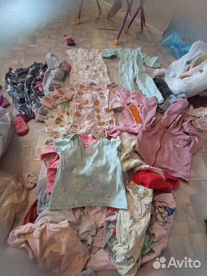 Детские вещи пакетом для девочек