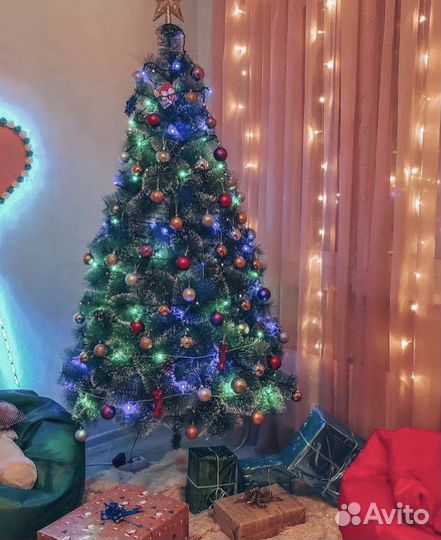 Елка искусственная пушистая