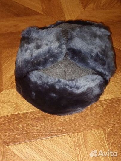 Шапка ушанка меховая