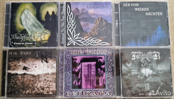 Компакт диски лицензия Metal, Black, Dark Electro