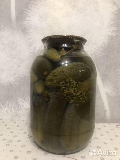 Огурцы маринованные