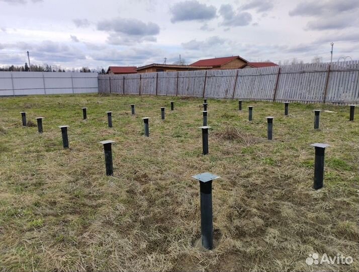 Винтовые сваи под ключ