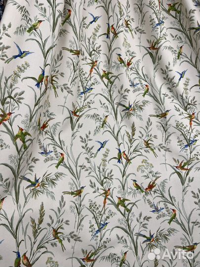 Ткань для штор У. Морриса 