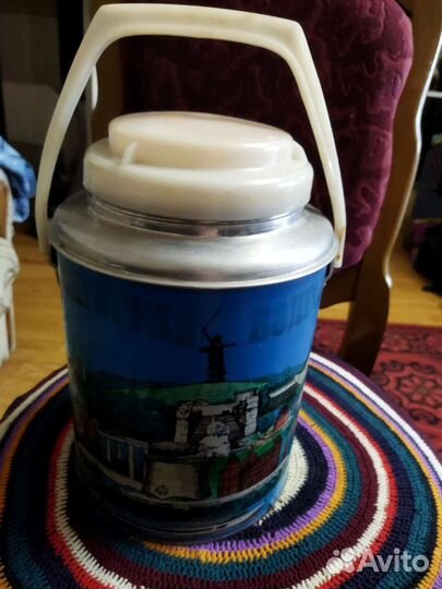 Термос 3 литра СССР Волгоград нержавейка