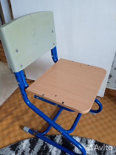 Детская растущая парта со стулом бу
