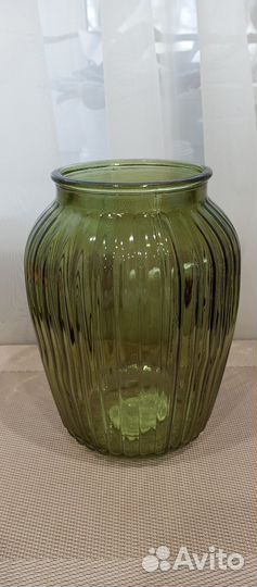 Ваза цветное стекло