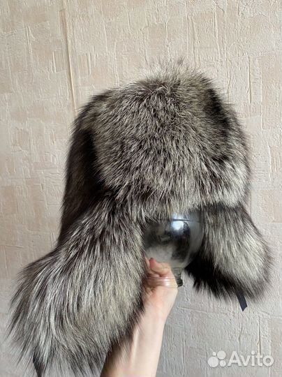 Шапка из чернобурки