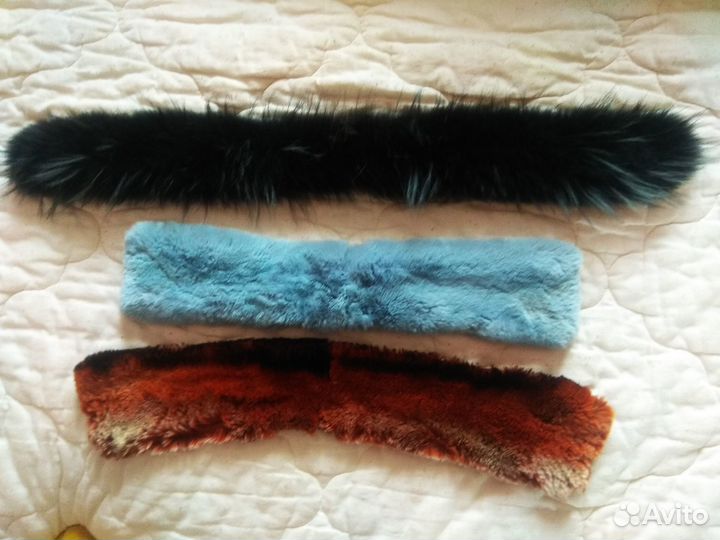 Воротники из натурального меха