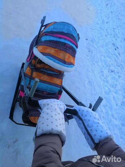 Коляска санки Ника нд 7-3 Скандинавия