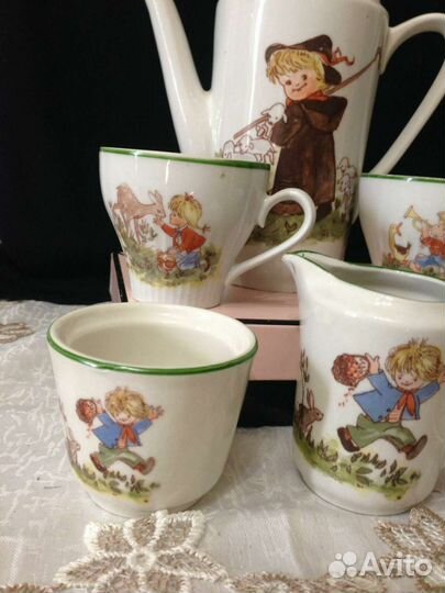 Игрушки СССР, посудка, сервиз, бар