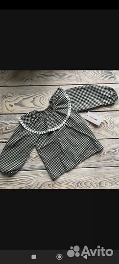 Кофта рубашка для девочек