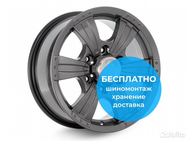 R16 5x139,7 7J ET35 D109,7 Скад Рейнджер графит