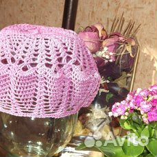 Шапочки и банданы, береты вязанные крючком